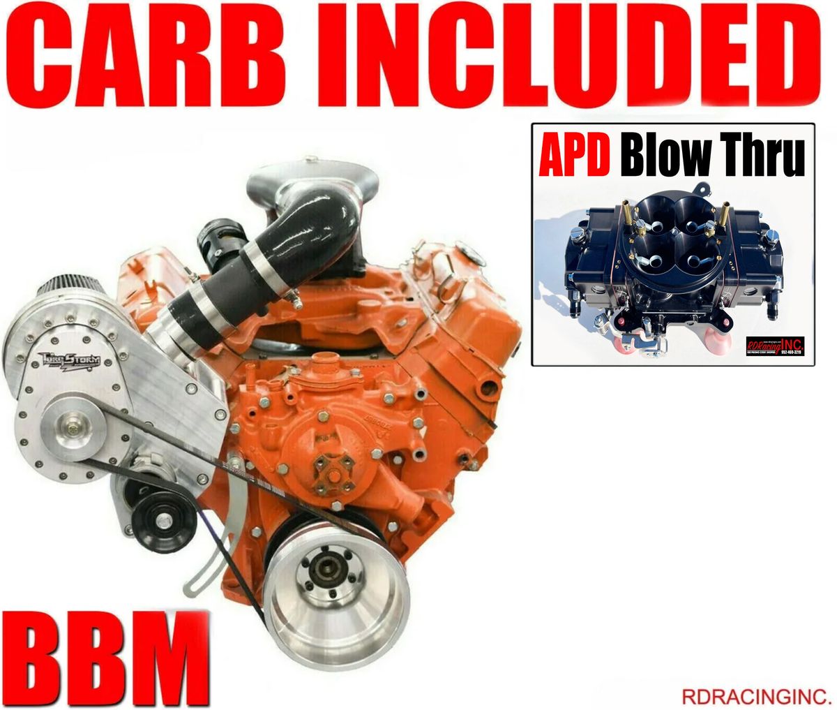 Torqstorm Supercharger Big Block Mopar Billet System With Blow Through ...